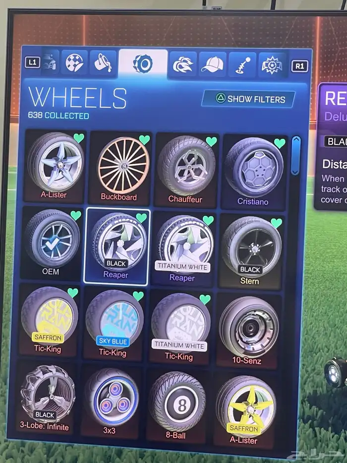 حساب روكت ليق تايتل RLCS ( انباع ) 31