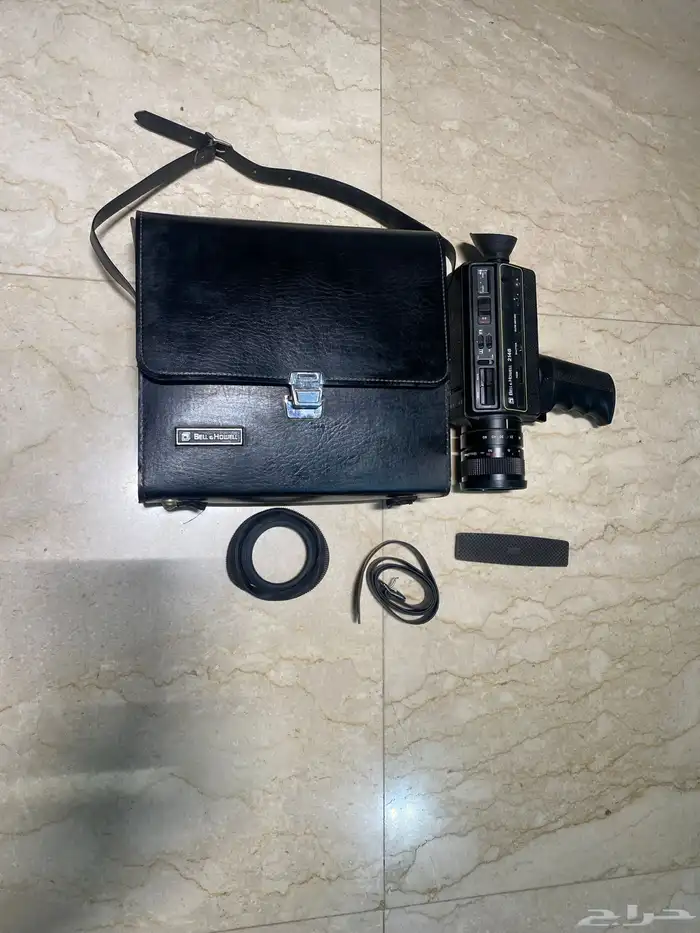 كامرا فديو قديمة تراثية صناعة يابانيه (BELL HOWELL) 0