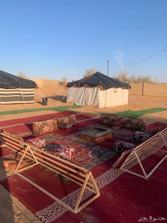 مخيم قسمين للايجار 1