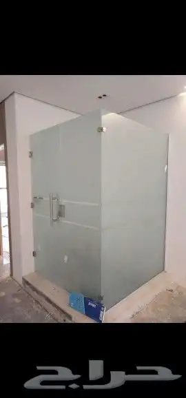 زجاج الشاور. شاور كباين. أبواب. المونيوم. سيكوريت. 2