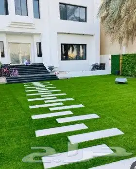 ثيل صناعي تنثق حدائق 3