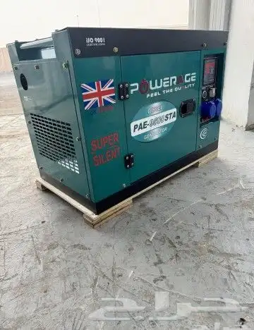 مولدات كهربائيه للبيع أو للايجار كبيرأوصغير كاتم للصوت 1