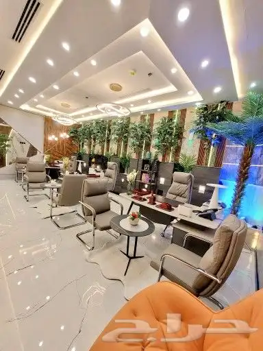 مكتب جاهز للإيجار في العليا مساحة 152م 3