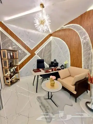 مكتب جاهز للإيجار في العليا مساحة 152م 17