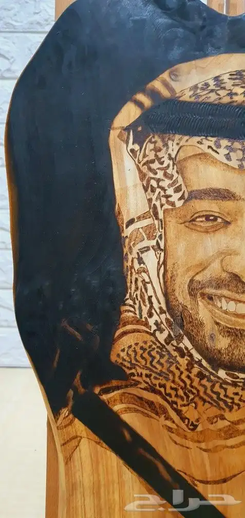 لوحة ولي العهد مقاس43سم 29سم 2