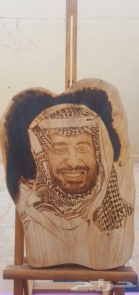 لوحة ولي العهد مقاس43سم 29سم 3