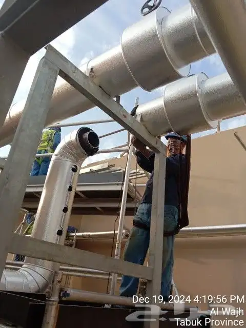 أعمال شفاط المطبخ والقنوات 4