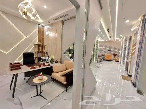 مكتب جاهز للإيجار في العليا مساحة 152م 8