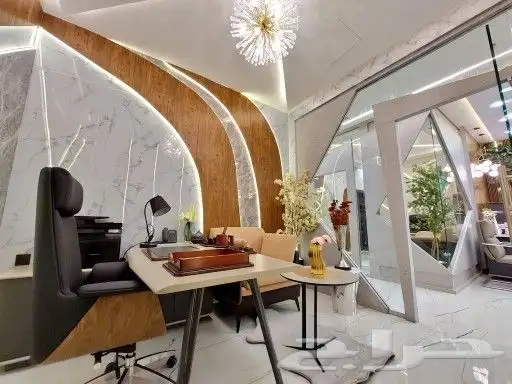 مكتب جاهز للإيجار في العليا مساحة 152م 7