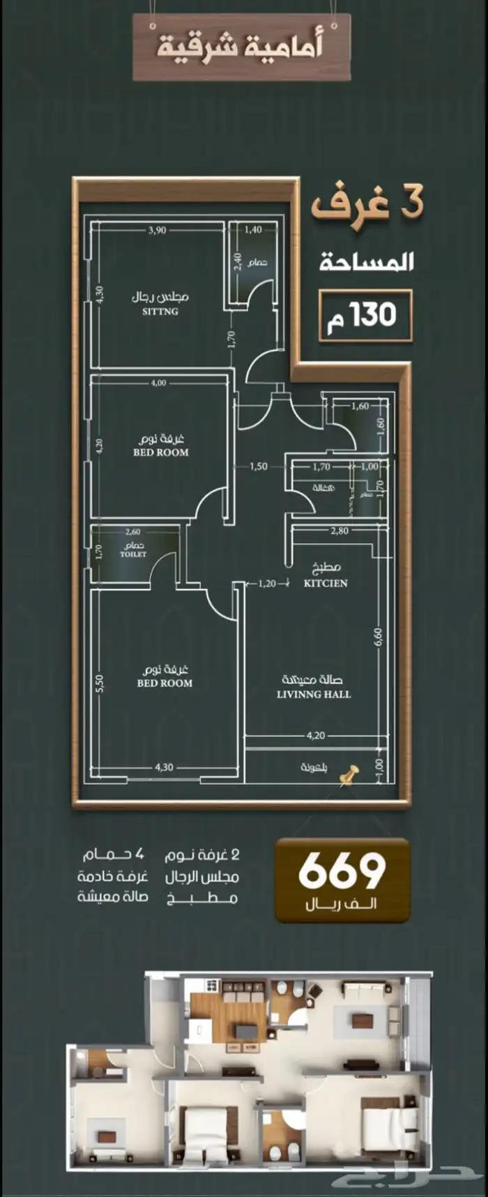 شقق وروف فاخرة للبيع - النهضة - الروضة - الصفا - النعيم- جدة 1