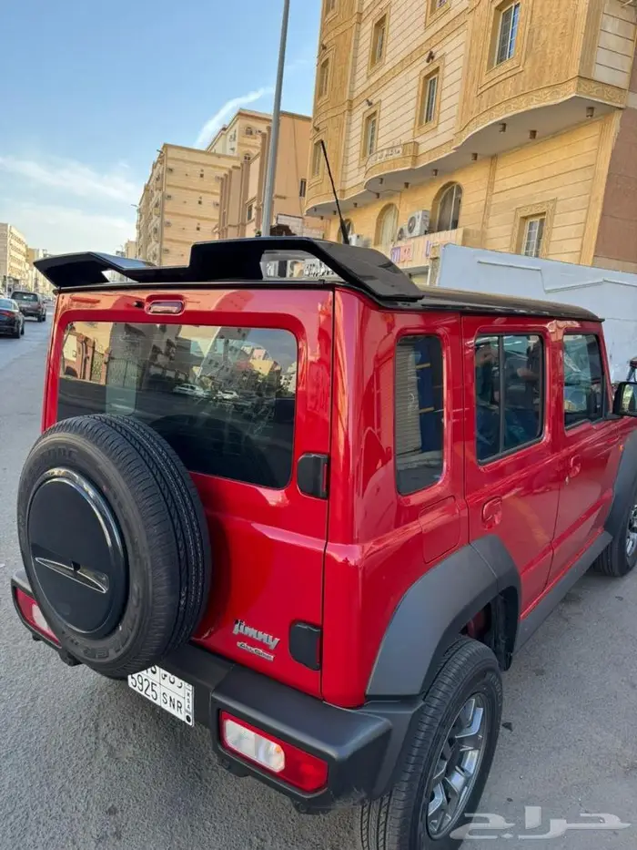 جناح سزوكي جيمني الموديل الحديث Suzuki jimny spoiler 6