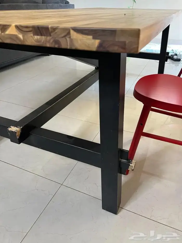 طاولة طعام SKOGSTA من ايكيا 500 ريال 5