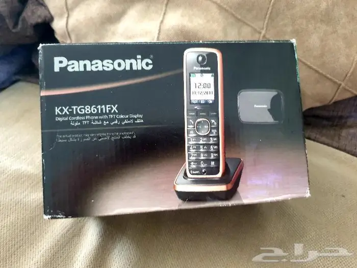 هاتف لاسلكي باناسونيك شاشة ملونة 0