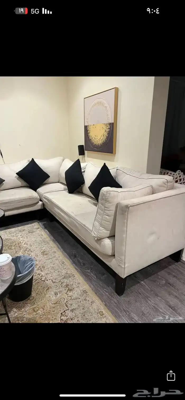 للبيع طقمين كنبات 4