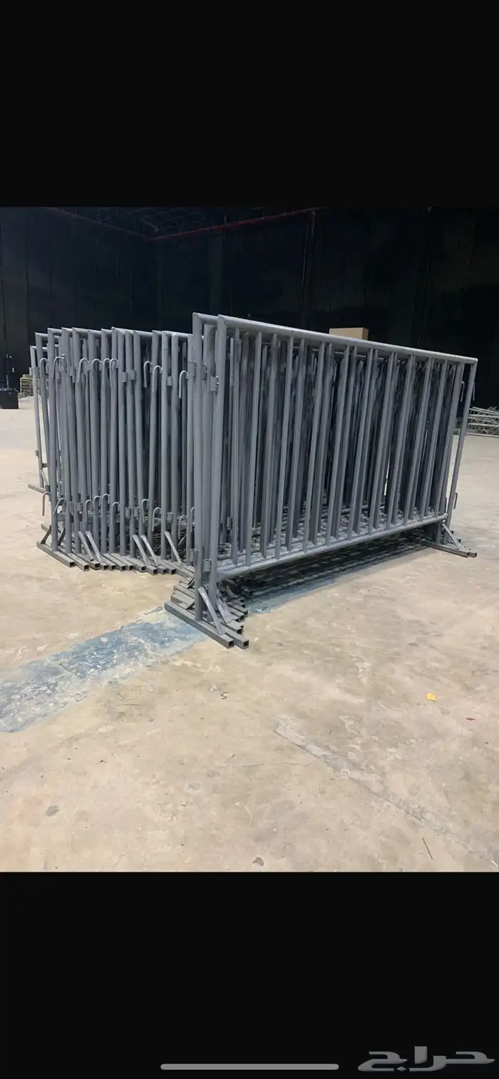 حواجز بيع وا تءجير جميع المقاسات بي اسعار مناسبه 1