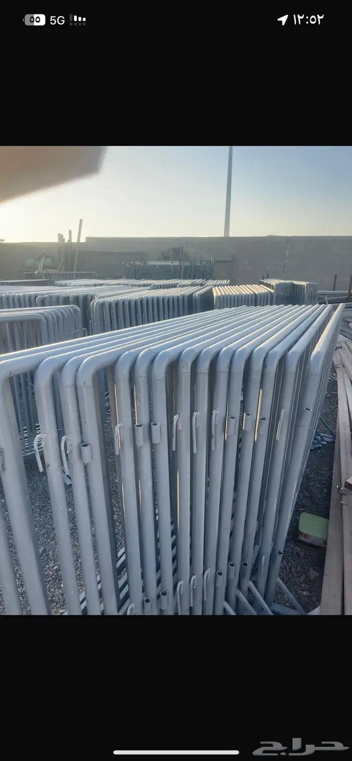 حواجز بيع وا تءجير جميع المقاسات بي اسعار مناسبه 2