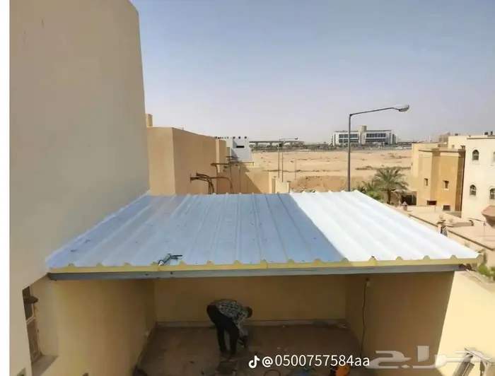 خيام مظلات سواتر جميع أعمال الحدادة وإلالمنيوم 6