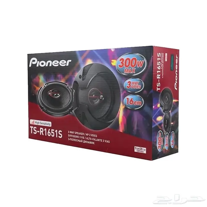 سماعات Pioneer 300 واط بايونير 0