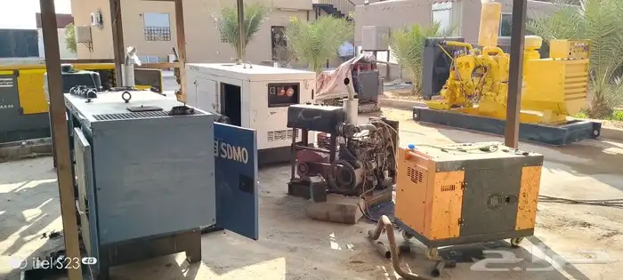 مولدات كهربائيه للبيع أو للايجار كبيرأوصغير كاتم للصوت 3