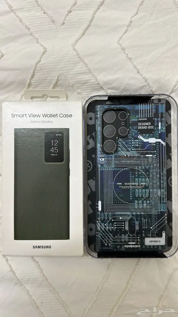 للبيع كفوات وحماية شاشة s22 s23 s24 galaxy ultra 5