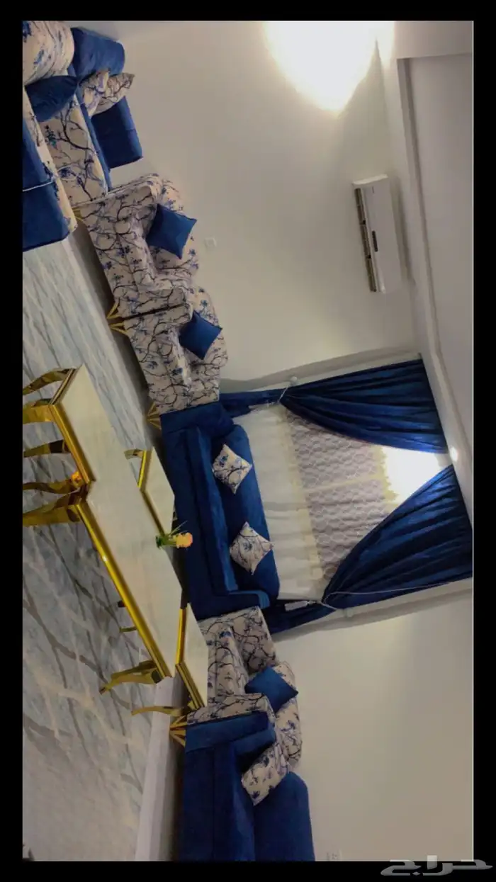 كنب للبيع جديد 7 قطع ب3500 فالنماص 0