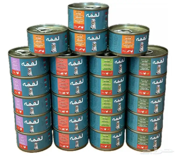 اكل قطط رطب لقمة 0