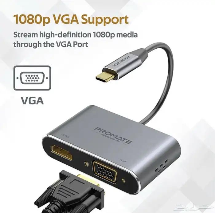 أفضل محول شاشة USB-C عالي الوضوح يدعم الفيديو HDMI بدقة 4K 1