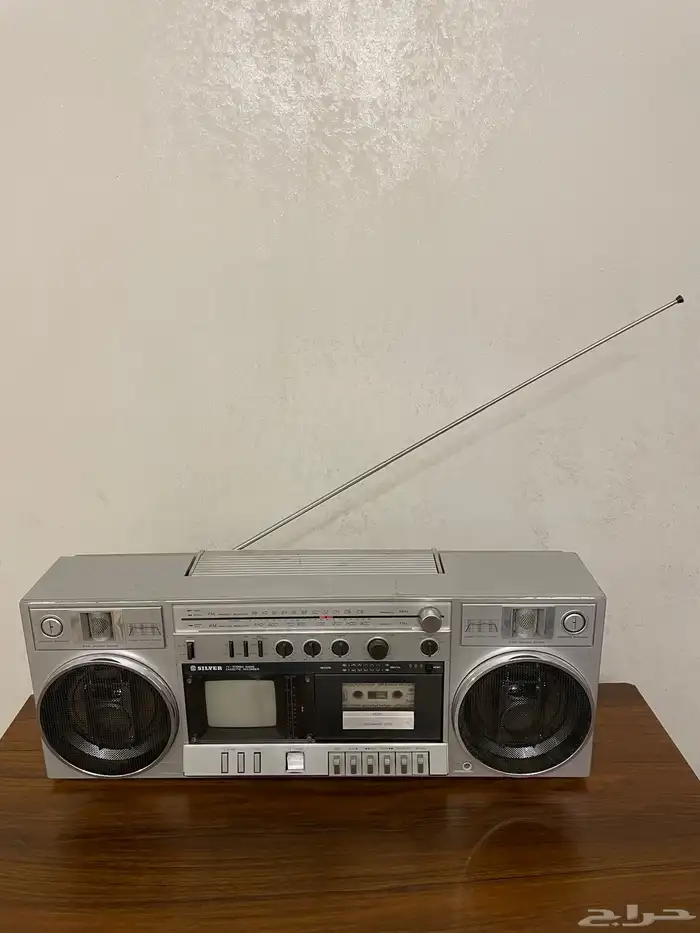 سيلفر ثلاثة في واحد كاسيت وراديو وتليفزيون 3