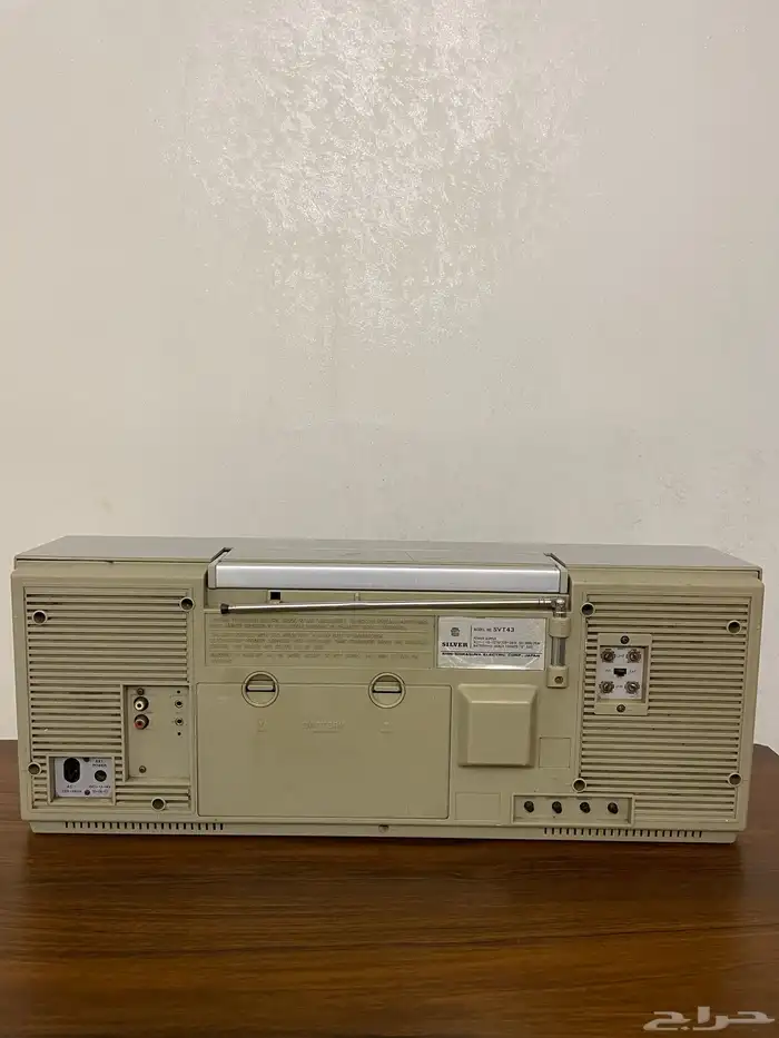 سيلفر ثلاثة في واحد كاسيت وراديو وتليفزيون 4