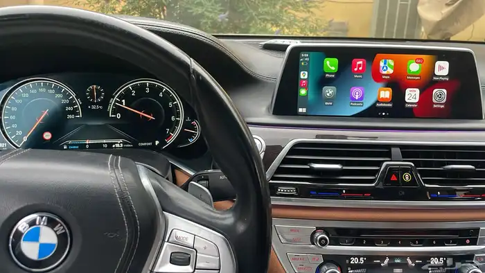 برمجة BMW ابل كاربلاي وبرامج واكثر 1