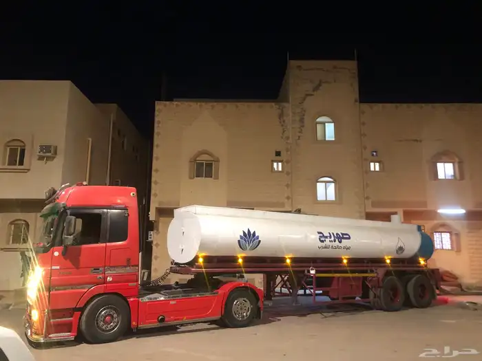 تريله مياه تحليه بينبع وضوحيها 1