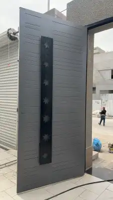 دهان ابواب حديد ابواب خشاب الرياض 4