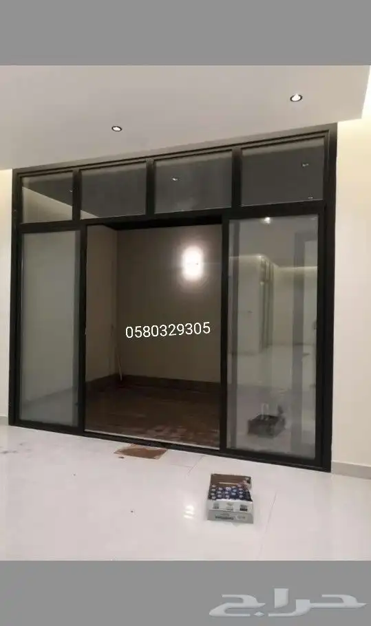 المنيوام أبواب شبابيك مطابخ وجهات زجاج 2