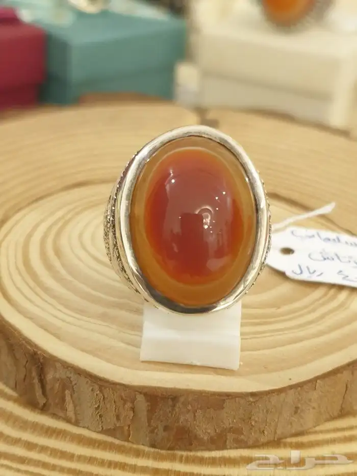 خاتم سليماني هندي فاخر ولون مميز 4