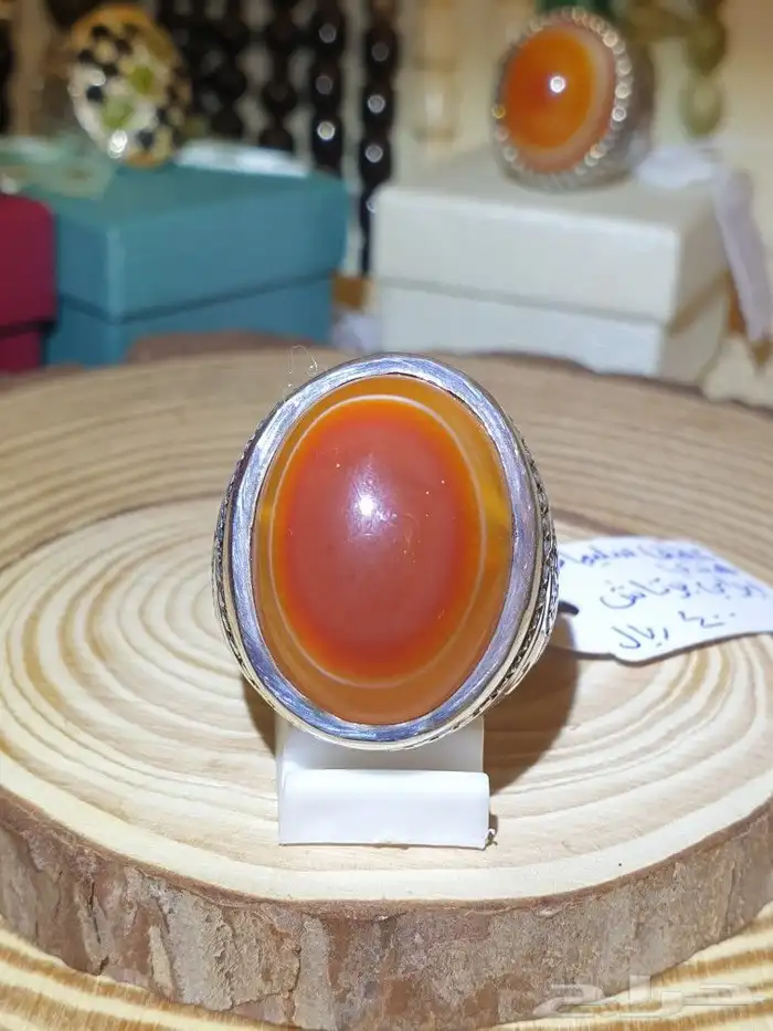 خاتم سليماني هندي فاخر ولون مميز 2