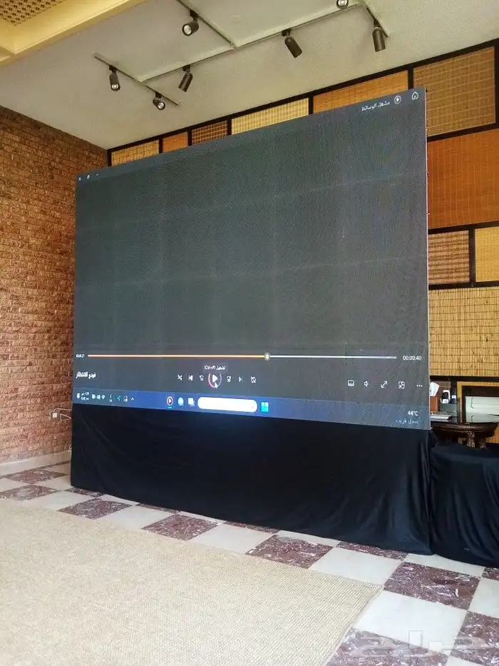 للمعارض والمؤتمرات تأجيرشاشات وصوتيات وإضاءات بجميع أنواعها 1