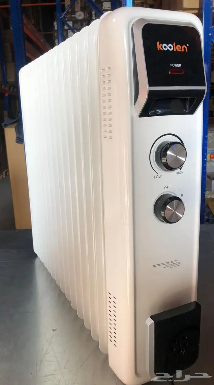 دفاية زيت 15 ريشة 2500 وات لون أبيض 2