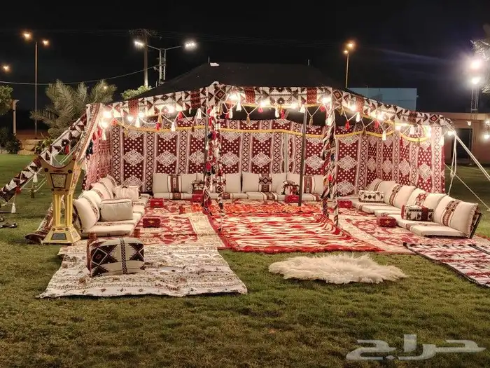 تاجير خيام تاجير بيوت شعر تاجير دفايات غاز كل لاوزم الحفلات 12