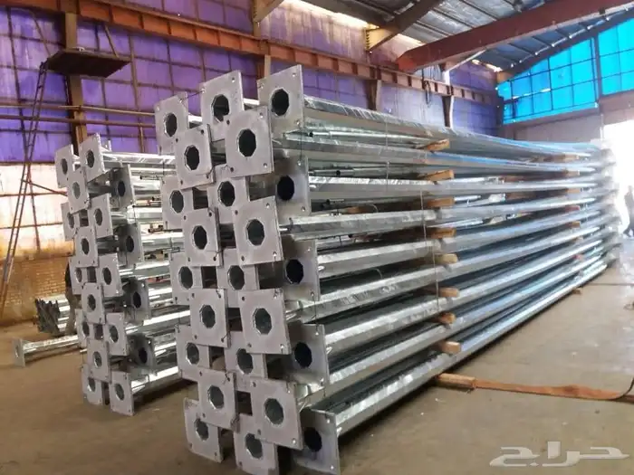 تصنيع الاعمدة والإنارة 8