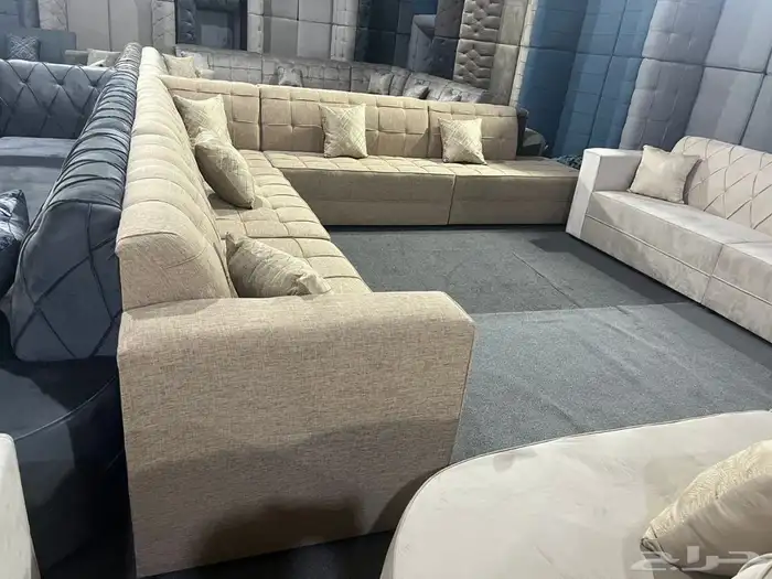 كنب حرف ال 3ونص في 3ونص ب1200  فقط شامل التوصيل 6