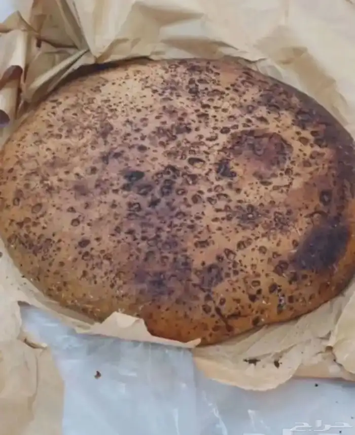 خبزة مقنا على النار بالشث مع يدام ( معرق) 1