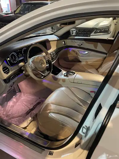 مرسيدس S400 مقاعد طيارة 4 ازرار فل كامل 2017 7