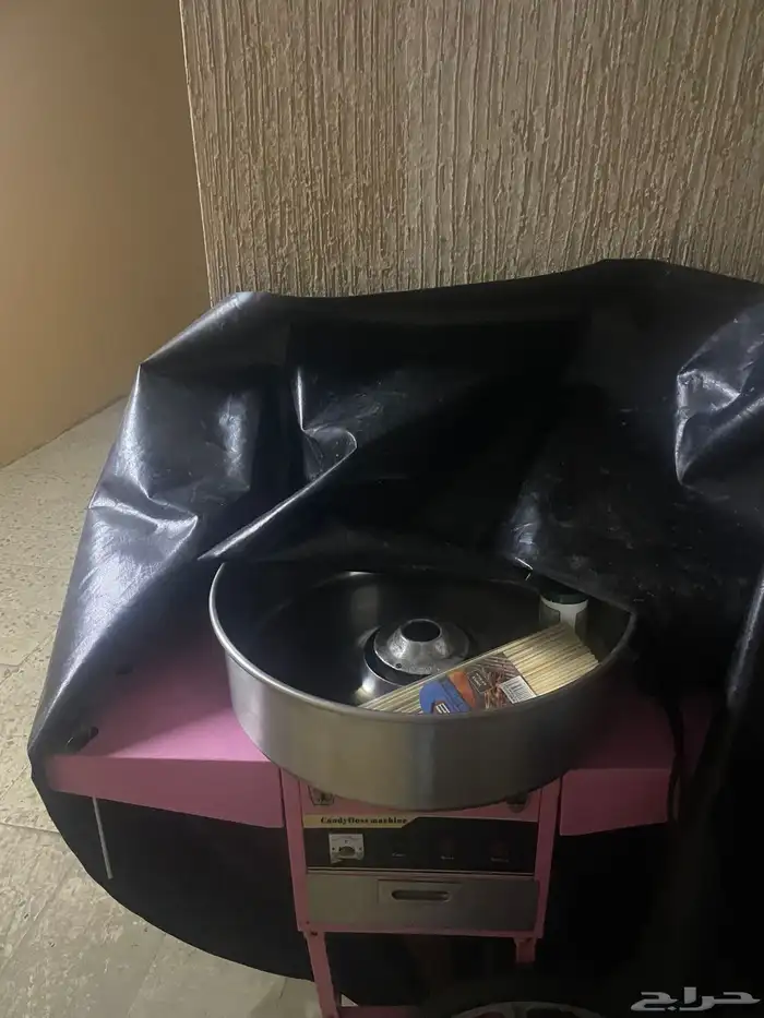 مكينة غزل بنات شبه نظيفه 3