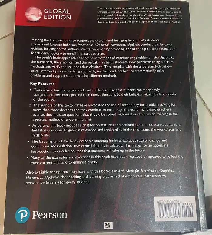 كتاب precalculus( precalculus book) 1