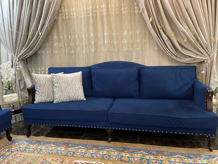 كنب 10 اشخاص كحلي استخدام سنتين 3