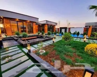 عشب جداري مظلات جلسات خارجيه - ثيل طبيعي شلالات نوافير منزلي 5
