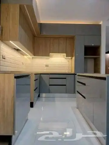 مطابخ خشب ألماني ومطابخ صاج والمنيوم ورخام صناعي وبورسلان 5