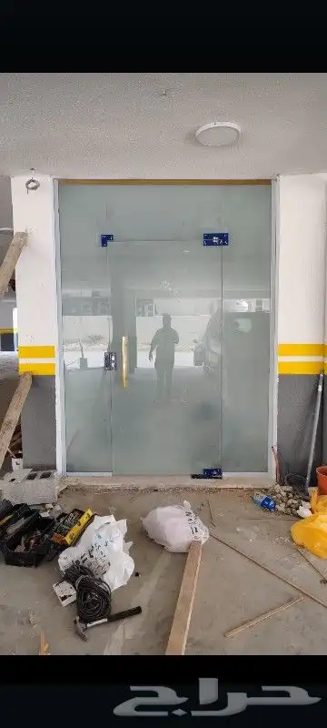 المنيوم زجاج مطابخ شاورات 1