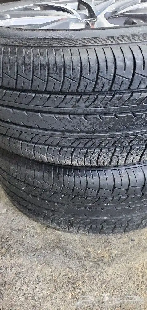 جنوط لكزز 350ES اصلي وكاله مقاس 17 7