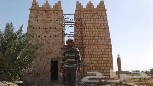 عمل طين وحجر 0